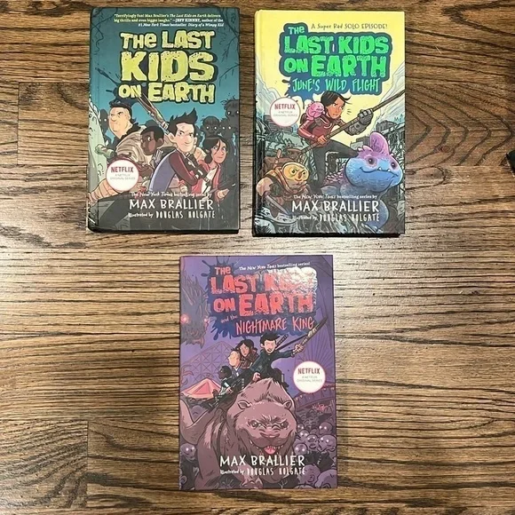 The Last Kids On Earth Books/The Monster Box by Max Brallier/Netflix - Picture 2 of 12